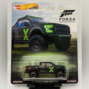 HotWheels Premium ‘17 Ford F-150 Raptor Real Riders
